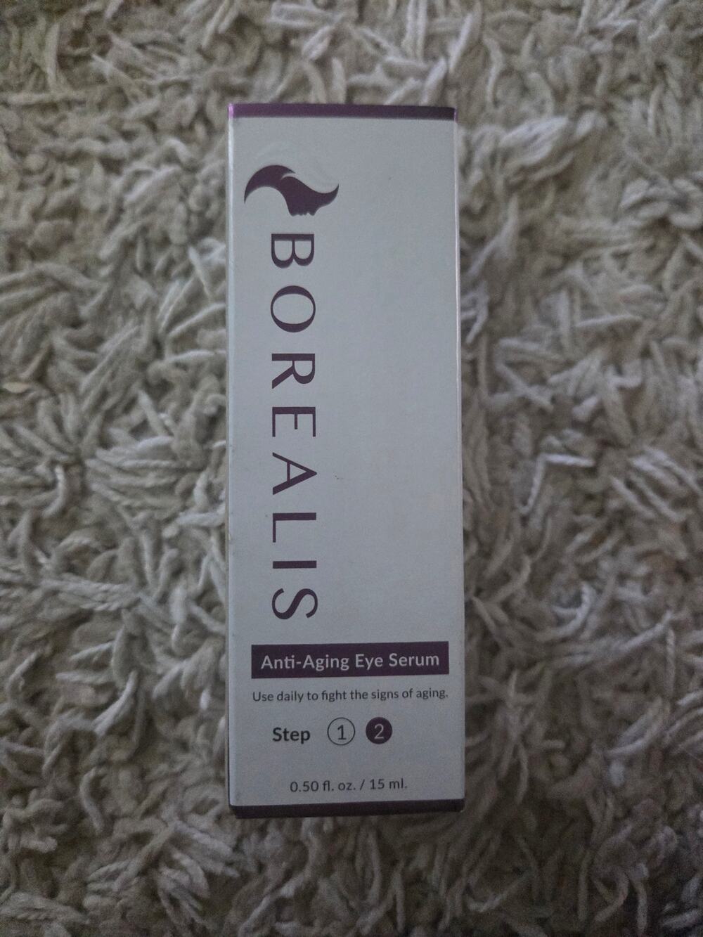 Borealis Anti-Aging Daily Eye Serum .50 Fl OZ step 2 NEW- Sealed